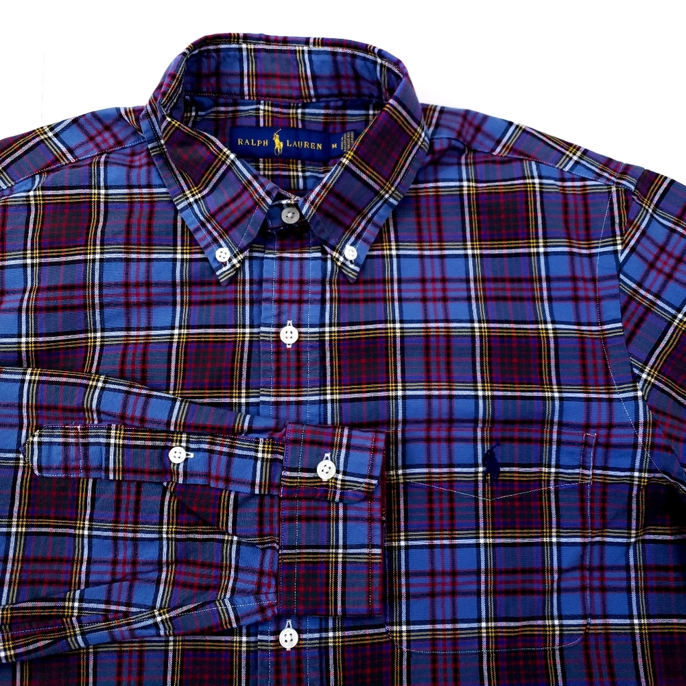 Ralph Lauren Plaid Button Front Shirt